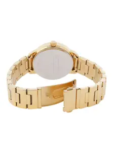 GIORDANO Women Gold-Toned Multifunction Analogue Watch 2881-33