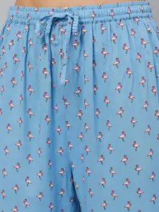 The Snug Studio Conversational Printed Night Suit