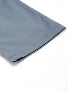 Allen Solly Men Solid Slim Fit Chinos Trousers