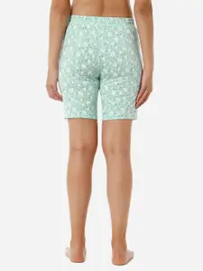 Amante Women Floral Printed Cotton Lounge Shorts