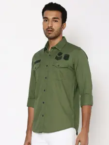 Mufti Slim Fit Pure Cotton Casual Shirt