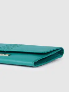 Caprese Women Solid Two Fold Wallet