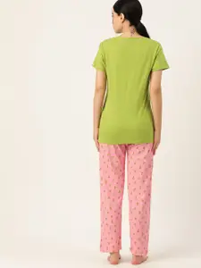 ETC Women Printed Night Suit