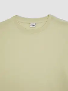 DeFacto Round Neck Short Sleeves Pure Cotton T-shirt