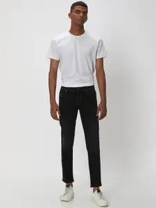 Mufti Men Stretchable Cropped Jeans