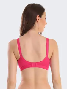 POOJA RAGENEE Pack Of 2 Non-Wired Full Coverage All Day Comfort Seamless T-Shirt Bra