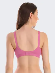 POOJA RAGENEE Pack Of 2 Non-Wired Full Coverage All Day Comfort Seamless T-Shirt Bra