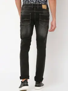 Mufti Men Slim Fit Light Fade Stretchable Clean Look Jeans