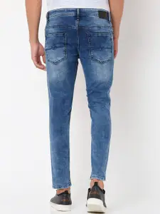 Mufti Men Mid-Rise Slim Fit Heavy Fade Clean Look Stretchable Jeans
