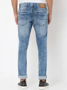 Mufti Men Skinny Fit Heavy Fade Stretchable Clean Look Jeans