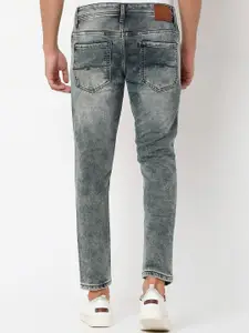 Mufti Men Slim Fit Heavy Fade Clean Look Stretchable Jeans