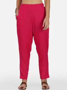 METRO-FASHION Pure Cotton Printed Top With Trouser & Printed Jacket Co-Ords