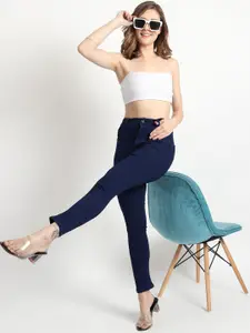 TYFFYN Women Pack Of 2 Slim Fit High-Rise Stretchable Jeans