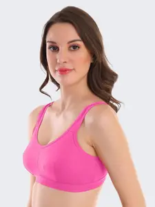 POOJA RAGENEE Full Coverage All Day Comfort Cotton Workout Bra