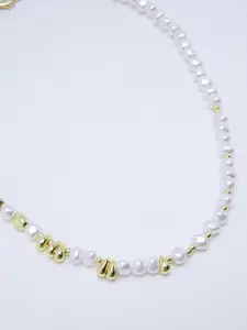 20Dresses Gold-Plated Pearls Necklace