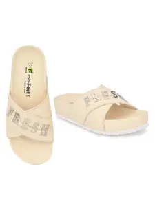 FRESH 1947 FEET Women Embellished Sliders