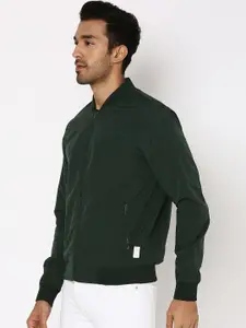 Mufti Stand Collar Lightweight Bomber Jacket