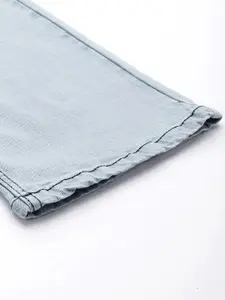 The Roadster Lifestyle Co. Men Blue Bootcut Stretchable Jeans