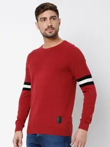 Mufti Round Neck Pure Cotton Sweatshirt