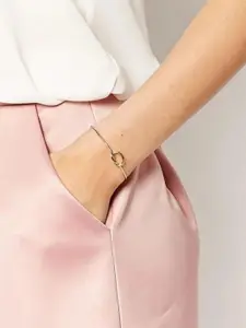 MYKI Gold-Plate Kada Bracelet