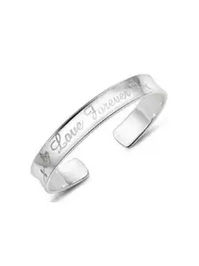 MYKI Women Silver-Plated Kada Bracelet