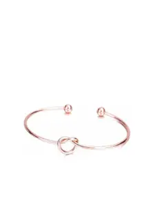 MYKI Rose Gold-Plated Kada Bracelet
