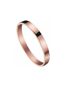 MYKI Rose Gold-Plated Kada Bracelet