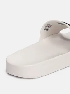 Tommy Hilfiger Women Brand Logo Printed Rubber Sliders