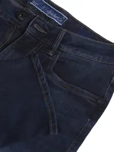 Flying Machine Men Slim Fit Light Fade Clean Look Stretchable Jeans