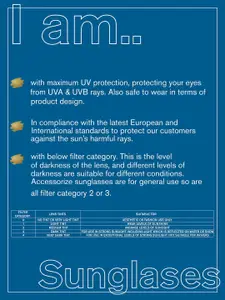 Accessorize London Women Chunky Cateye Sunglasses