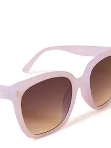 Accessorize London Women's Coloured Oversized Wayfarer Sunglasses MA-59303006001
