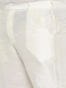 VASTRAMAY Mandarin Collar Regular Kurta with Pyjamas