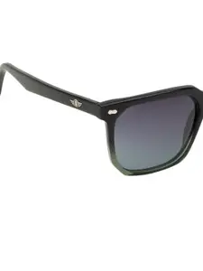 KOSCH ELEMENTE Men Rectangle Sunglasses with Polarised and UV Protected Lens