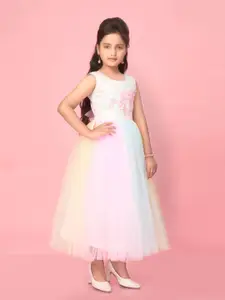 BAESD Girls Fit & Flare Maxi Dress