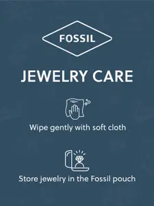 Fossil Drew Gold-Plated Stainless Steel Necklace