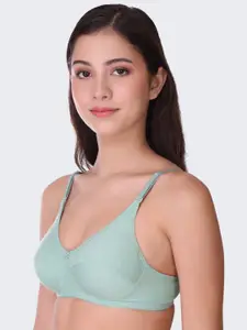 POOJA RAGENEE Full Coverage Knitted Super Support Non Wired All Day Comfort T-Shirt Bra