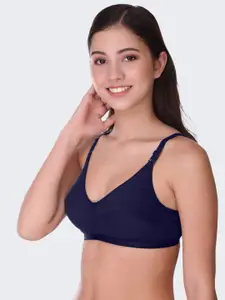 POOJA RAGENEE Non-Padded Non-Wired Full Coverage All Day Comfort Cotton Bra