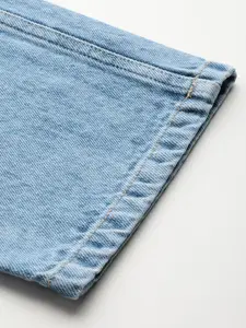 DressBerry Women Straight Fit High-Rise Jeans