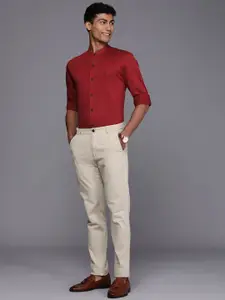 Allen Solly Slim Fit Pure Cotton Semiformal Shirt