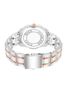 Shocknshop Men Stainless Steel Analogue Chronograph Watch WCH81RoseGold