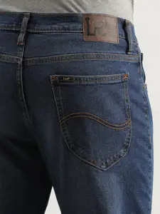 Lee Men Blue Rodeo Light Fade Stretchable Clean Look Jeans