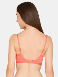 Zivame Non-Padded Non-Wired Half Coverage All Day Comfort T-shirt Bra