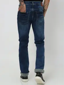 Mufti Men Mid-Rise Slim Fit Light Fade Clean Look Stretchable Jeans