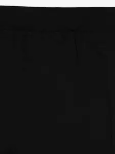 Alan Jones Boys Pack Of 2 Typography Printed Mid-Rise Regular Shorts