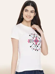 BAESD Graphic Printed Cotton T-shirt