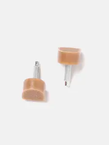 Allen Solly Snake Skin Textured Slim Heel Pumps with Buckle Detail