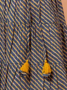 Sangria Sawan Girls Floral Printed Lehenga Choli