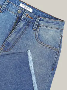 U.S. Polo Assn. Women Wide Leg High-Rise Light Fade Jeans