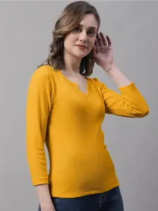 FBAR V-Neck Cotton Regular Top