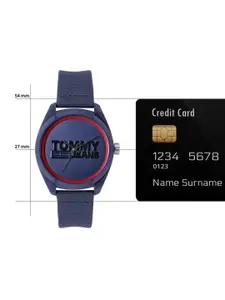 Tommy Hilfiger Men Leather Analogue Watch TH1792041W